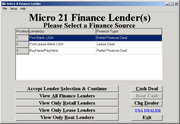 Thumbnail: Select a lender.