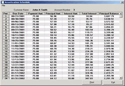 Thumbnail: View an amortization schedule.