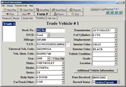 Thumbnail: Enter trade vehicle information.