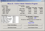 Thumbnail: Value the vehicle using NADA.