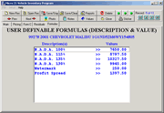 Thumbnail: Enter user defined formulas.